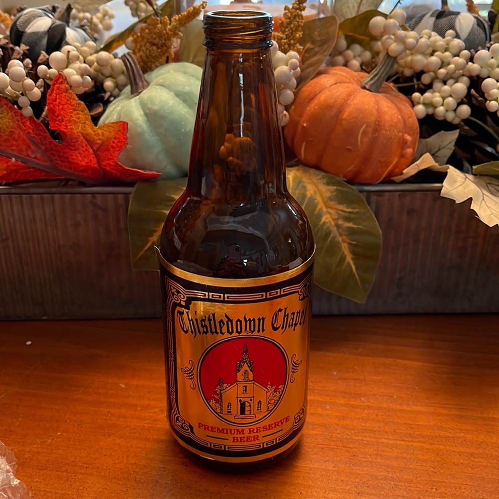 Thistledome Chapel Premium Reserve Beer Bottle